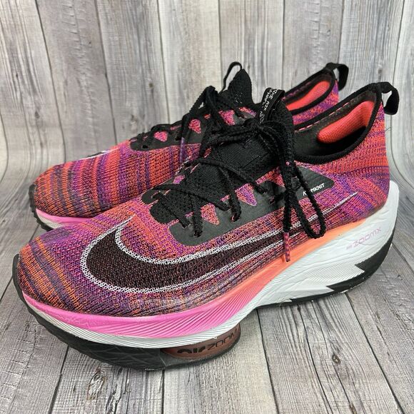 NIKE Air Zoom Alphafly NEXT% Running Shoes Hyper Violet Crimson Men 10 US $275+ main image 4